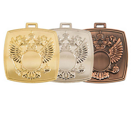 Медаль Герб 103 70*70 mm в Иркутске - купить в интернет магазине Икс Мастер