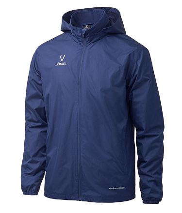 Куртка Jogel DIVISION PerFormPROOF Shower Jacket, ветрозащитная, темно-синий в Иркутске - купить в интернет магазине Икс Мастер
