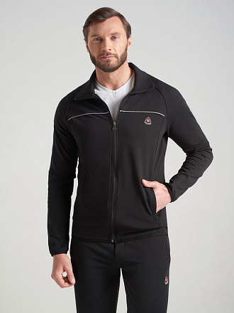 Толстовка Red-N-Rocks 11M-RR-1134/1 спортивная мужская Black в Иркутске - купить в интернет магазине Икс Мастер