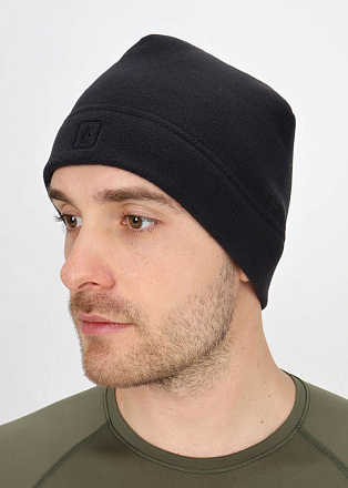 Шапка СПЛАВ Classic Polartec 100 черная в Иркутске - купить в интернет магазине Икс Мастер