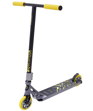 Самокат трюковый XAOS 120 мм Fusion Yellow в Иркутске - купить в интернет магазине Икс Мастер