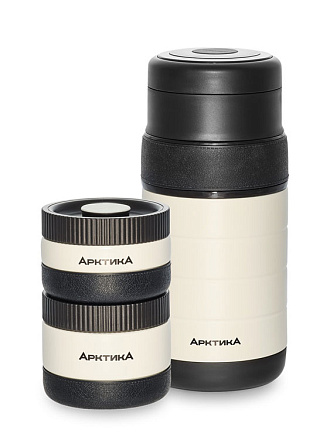 Термос Арктика 308-1300 мл с тремя контейнерами, вакуумный в Иркутске - купить в интернет магазине Икс Мастер