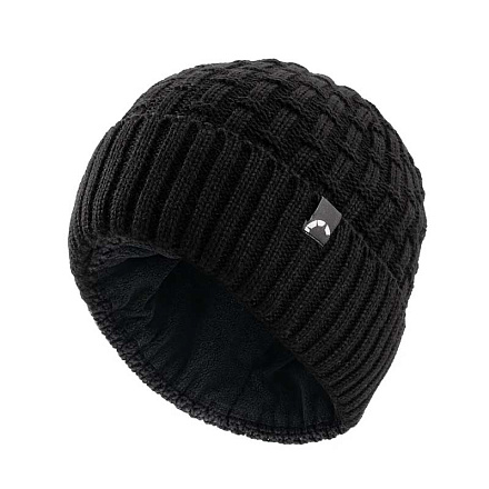 Шапка СИБИРСКИЙ СЛЕДОПЫТ-IRBIS с подкладом из флиса, акрил/шерсть, черный в Иркутске - купить в интернет магазине Икс Мастер