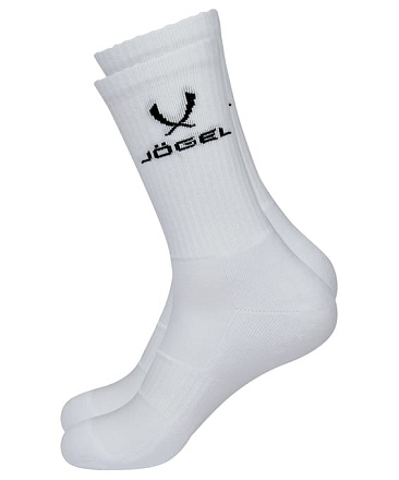 Носки высокие Jogel ESSENTIAL High Cushioned Socks, белый (2 пары) в Иркутске - купить в интернет магазине Икс Мастер