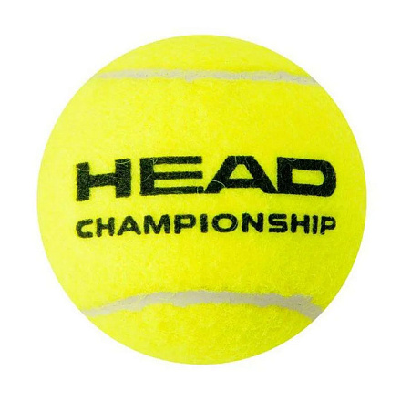 Мяч теннисный HEAD Championship 3B 1 шт, желтый  в Иркутске - купить в интернет магазине Икс Мастер