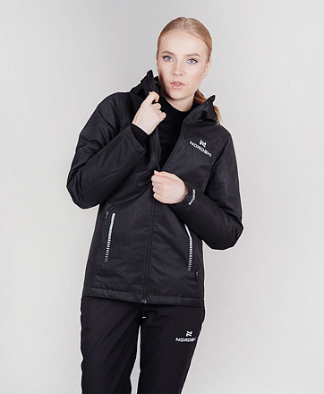 Куртка утеплённая NORDSKI Urban Black W в Иркутске - купить в интернет магазине Икс Мастер