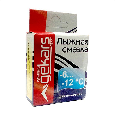 Смазка скольжения GEKARS (парафин) (-6 -12) в Иркутске - купить в интернет магазине Икс Мастер