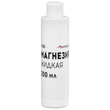 Магнезия жидкая ONLITOP Флакон, 200мл в Иркутске - купить в интернет магазине Икс Мастер