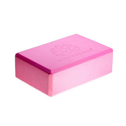 Блок для йоги BODY FORM BF-YB02 розовый  в Иркутске - купить в интернет магазине Икс Мастер