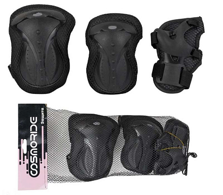 Защита роликовая COSMORIDE PTCR25PK, черный в Иркутске - купить в интернет магазине Икс Мастер