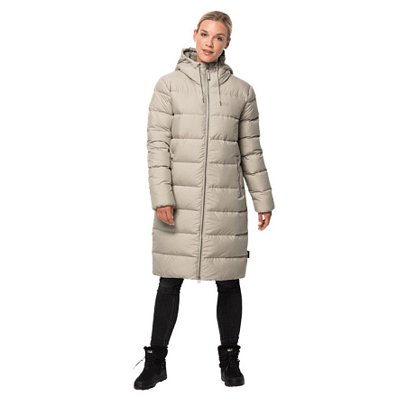 Куртка  JACK WOLFSKIN CRYSTAL PALACE COAT W Light Grey в Иркутске - купить в интернет магазине Икс Мастер
