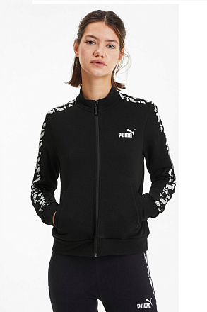 Толстовка Puma Amplified Track Jacket FL W Black в Иркутске - купить в интернет магазине Икс Мастер