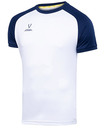 Футболка игровая Jogel CAMP Reglan, белый/темно-синий - купить в интернет магазине Икс Мастер 