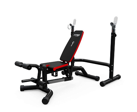 Скамья со стойками под штангу DFC Fytter BEW05R в Иркутске - купить в интернет магазине Икс Мастер