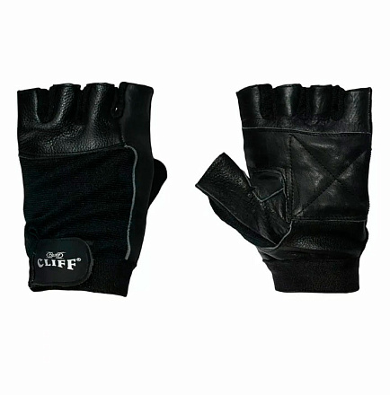 Перчатки атлетические CLIFF ОМОН кожа+ткань в Иркутске - купить в интернет магазине Икс Мастер
