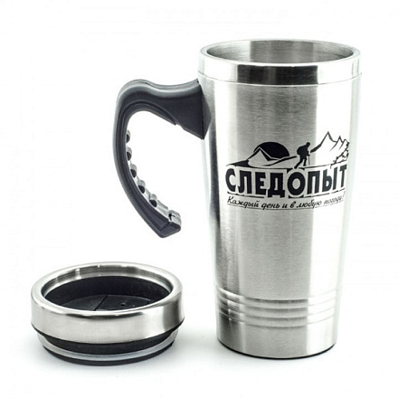 Кружка СЛЕДОПЫТ PF-CWS-P63 изотермич. открытая ручка 470 мл в Иркутске - купить в интернет магазине Икс Мастер