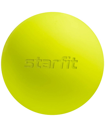 Мяч для МФР STARFIT RB-105 6 см, силикагель ярко-зеленый в Иркутске - купить в интернет магазине Икс Мастер