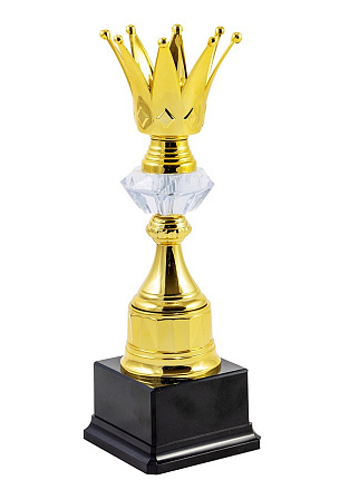Приз Царица 629-527 G зол. 30см. с постам в Иркутске - купить в интернет магазине Икс Мастер