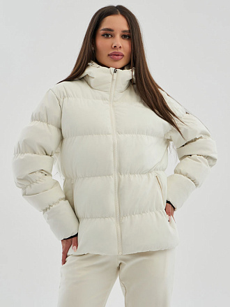 Пуховик STROBBS женский T3330-6 W, White в Иркутске - купить в интернет магазине Икс Мастер