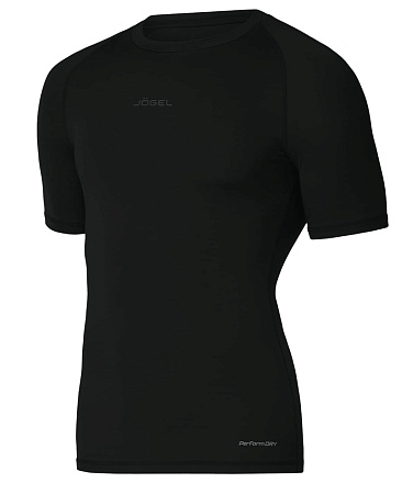 Футболка компрессионная Jogel Camp PERFORMDRY Baselayer Tee SS 2, черн в Иркутске - купить в интернет магазине Икс Мастер