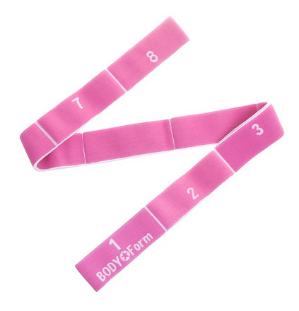 Эспандер BODY FORM BF-EPL02, Pink/79cm/15kg в Иркутске - купить в интернет магазине Икс Мастер