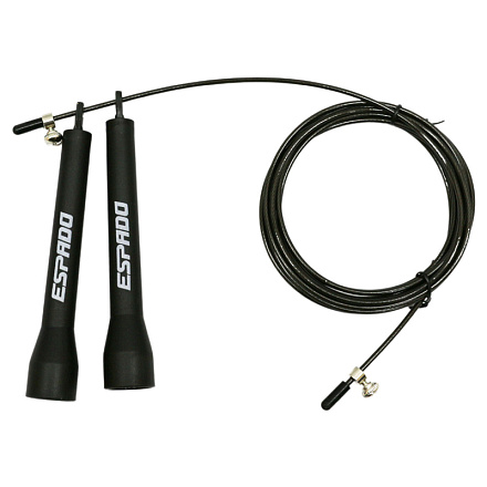 Скакалка скоростная ESPADO ES2142 черная в Иркутске - купить в интернет магазине Икс Мастер