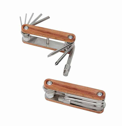Ключ многофункциональный Мультитул KLONK Woody 8 в 1 10530 в Иркутске - купить в интернет магазине Икс Мастер