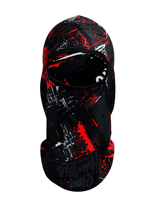 Маска-балаклава Crazy, размер универсальный, чёрная в Иркутске - купить в интернет магазине Икс Мастер