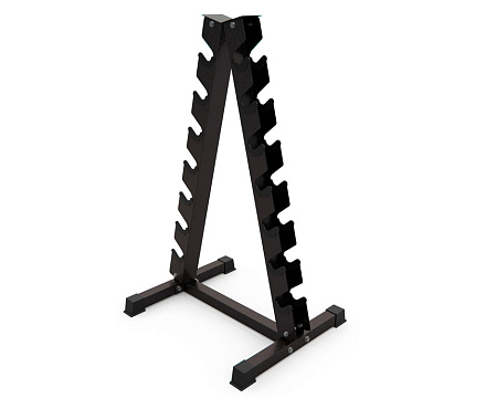 Стойка для гантелей DFC D870 на 7 пар в Иркутске - купить в интернет магазине Икс Мастер