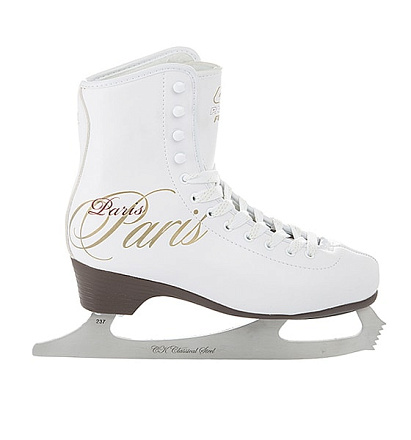 Коньки фигурные PARIS LUX fur с подсветкой в Иркутске - купить в интернет магазине Икс Мастер