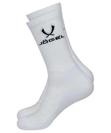 Носки высокие JOGEL ESSENTIAL High Cushioned Socks, белый (2 пары) в Иркутске - купить в интернет магазине Икс Мастер
