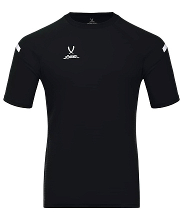 Футболка тренировочная Jogel CAMP 2 Training Poly Tee, черный в Иркутске - купить в интернет магазине Икс Мастер