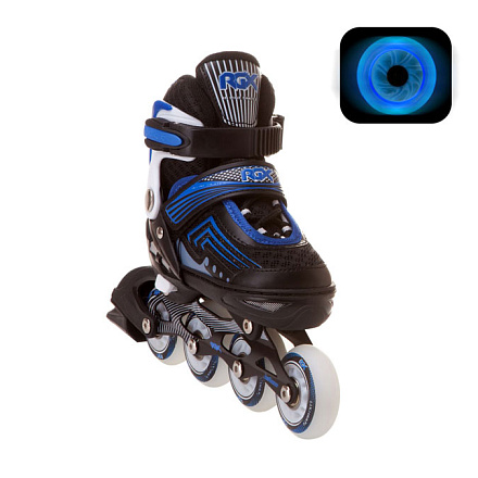 Коньки роликовые Альфа Каприз Atom Blue в Иркутске - купить в интернет магазине Икс Мастер