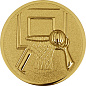 Эмблема большая  Баскетбол(золото тв.) в Иркутске - купить в интернет магазине Икс Мастер