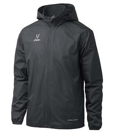 Куртка Jogel DIVISION PerFormPROOF Shower Jacket, ветрозащитная, черный  в Иркутске - купить в интернет магазине Икс Мастер