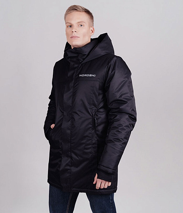 Парка зимняя NORDSKI Black Men в Иркутске - купить в интернет магазине Икс Мастер