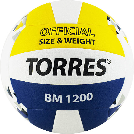 Мяч волейбольный TORRES BM1200 microfiber - купить в интернет магазине Икс Мастер 