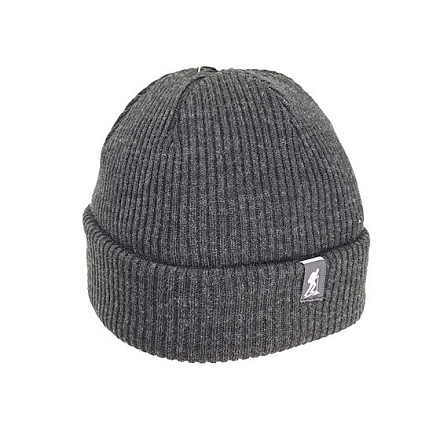 Шапка СИБИРСКИЙ СЛЕДОПЫТ-IRBIS с двойным отворотом, акрил, тёмно-серый в Иркутске - купить в интернет магазине Икс Мастер