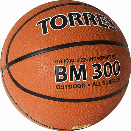 Мяч баскетбольный TORRES BM300 №7 - купить в интернет магазине Икс Мастер 