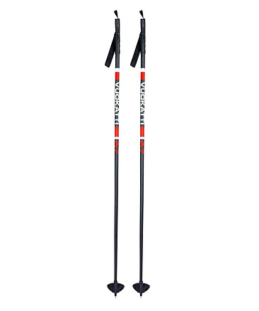 Палки VUOKATTI 100% стекловолокно 100 - 120 Black/Red в Иркутске - купить в интернет магазине Икс Мастер