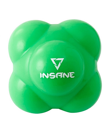 Мяч реакционный INSANE IN22-RB100, зеленый в Иркутске - купить в интернет магазине Икс Мастер