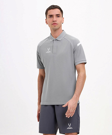 Поло Jogel CAMP 2 Poly Polo, серый в Иркутске - купить в интернет магазине Икс Мастер