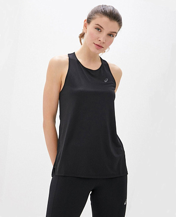 Майка ASICS RACE SLEEVELESS W BLACK в Иркутске - купить в интернет магазине Икс Мастер