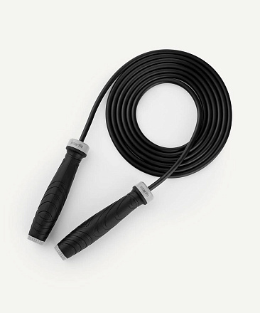 Скакалка STARFIT RP-601 ПВХ, с утяжелителями, 3 м, черный в Иркутске - купить в интернет магазине Икс Мастер
