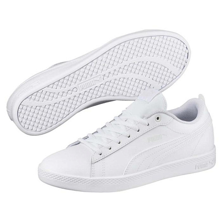 Кроссовки PUMA SMASH Wns v2 LW White в Иркутске - купить в интернет магазине Икс Мастер