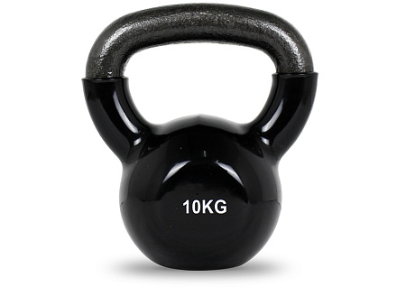 Гиря винил. Espado ES3220 10 кг, черная в Иркутске - купить в интернет магазине Икс Мастер