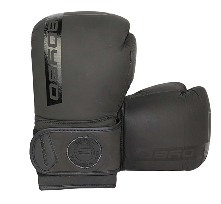 Перчатки боксёрские BoyBo B-Series BG-092, кожа, чёрный в Иркутске - купить в интернет магазине Икс Мастер