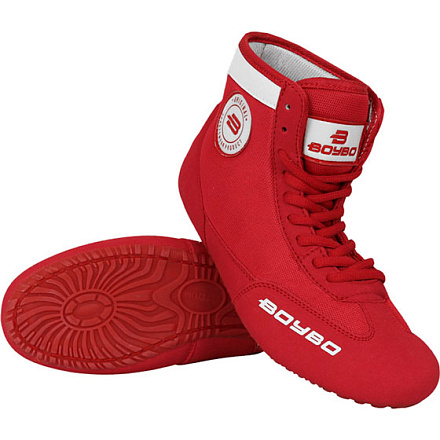 Борцовки BoyBo BB250 на толстой подошве, красный в Иркутске - купить в интернет магазине Икс Мастер