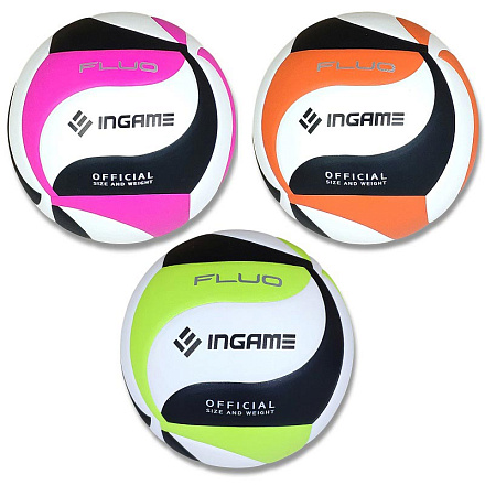 Мяч волейбольный INGAME FLUO - купить в интернет магазине Икс Мастер 