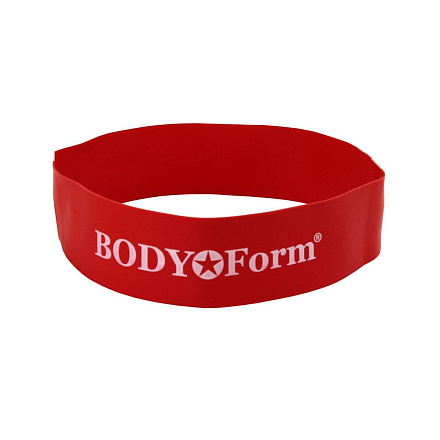 Петля BODY FORM BF-RL100 18кг/60см (красный) в Иркутске - купить в интернет магазине Икс Мастер